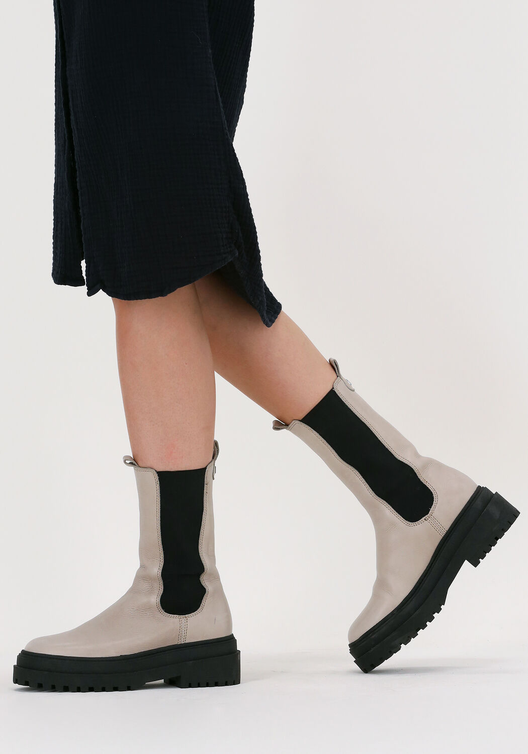 Taupe RED-RAG Chelsea Boots 74434 - large