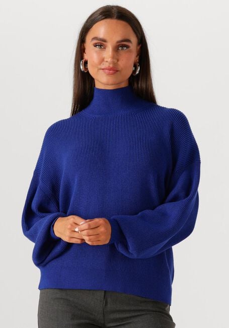 Blaue MSCH COPENHAGEN Rollkragenpullover MSCHMAGNEA RACHELLE M PULLOVER - large