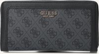 Schwarze GUESS Portemonnaie ZADIE LOGO SLG CHEQUE ORGNIZER Schwarze GUESS Portemonnaie ZADIE LOGO SLG CHEQUE ORGNIZER - medium