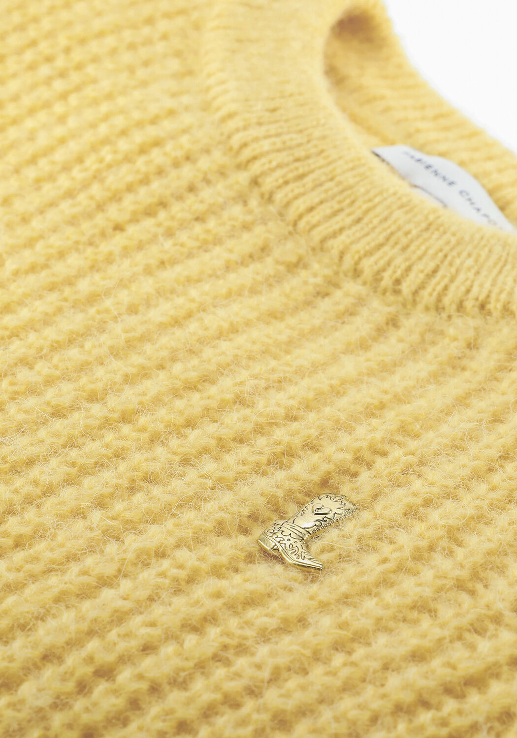 Gelbe FABIENNE CHAPOT Pullover JET PULLOVER - large