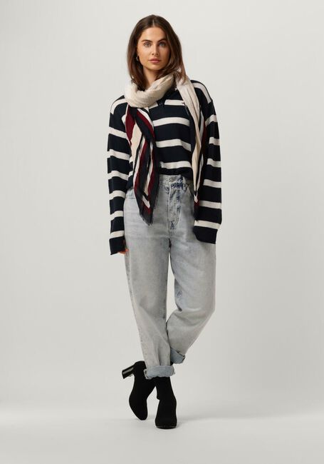 Dunkelblau TOMMY HILFIGER Polo-Shirt SOFT WOOL POLO-NK SWEATER - large