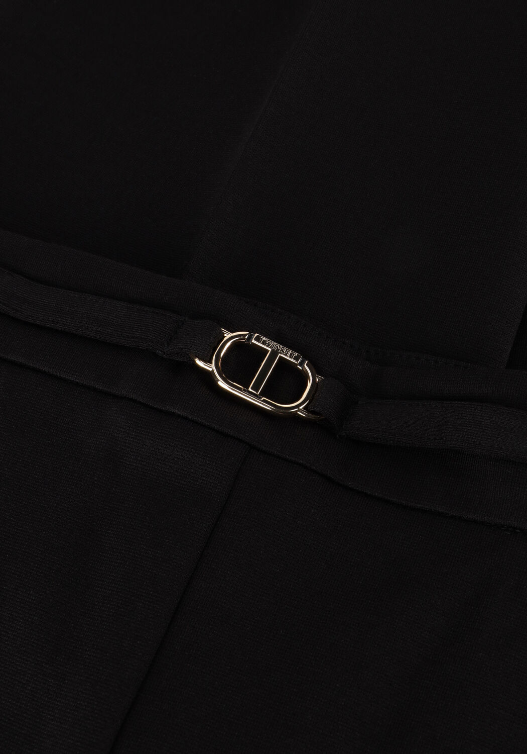 Schwarze TWINSET MILANO Hose 242TP224A - large