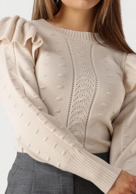 Nicht-gerade weiss OBJECT Pullover OBJJULIA KNIT L/S RE PULLOVER - large