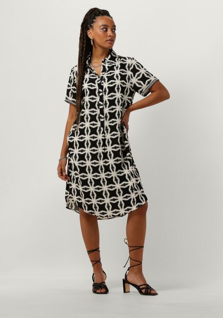 Braune NUKUS Midikleid MARLOE DRESS JUNE - large