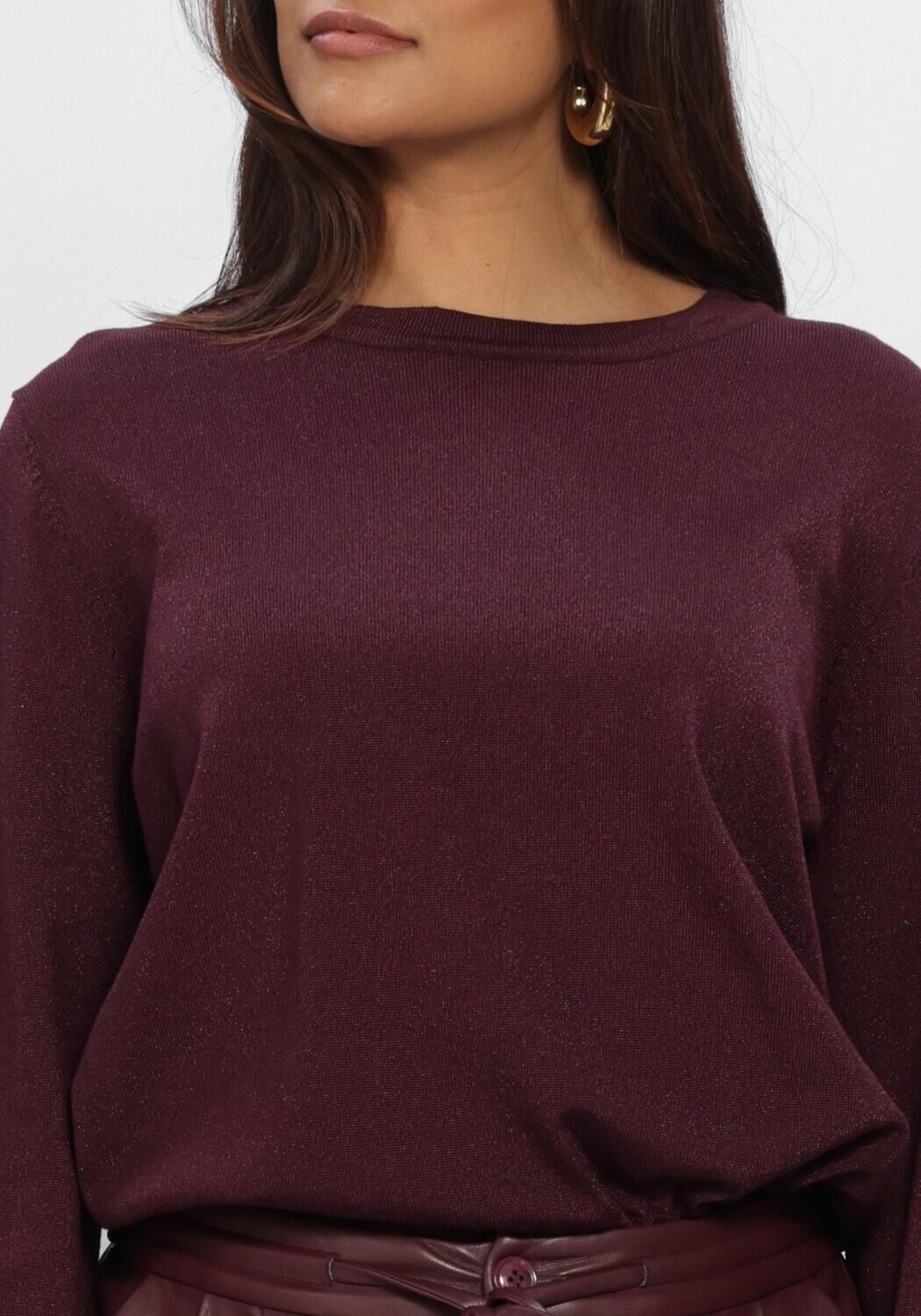 Bordeaux AMAYA AMSTERDAM Pullover JADYN KNITWEAR - large