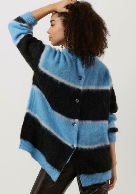 Blaue SEMICOUTURE Strickjacke S2WF42 - large