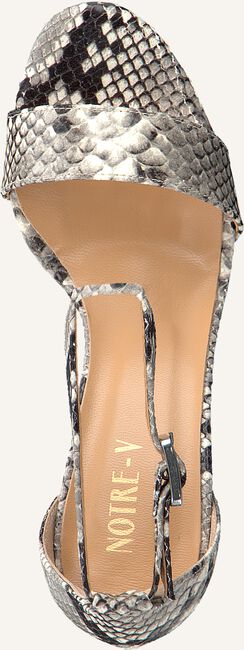 Beige NOTRE-V Flache Sandalen 17242\RIV Beige NOTRE-V Flache Sandalen 17242\RIV - large