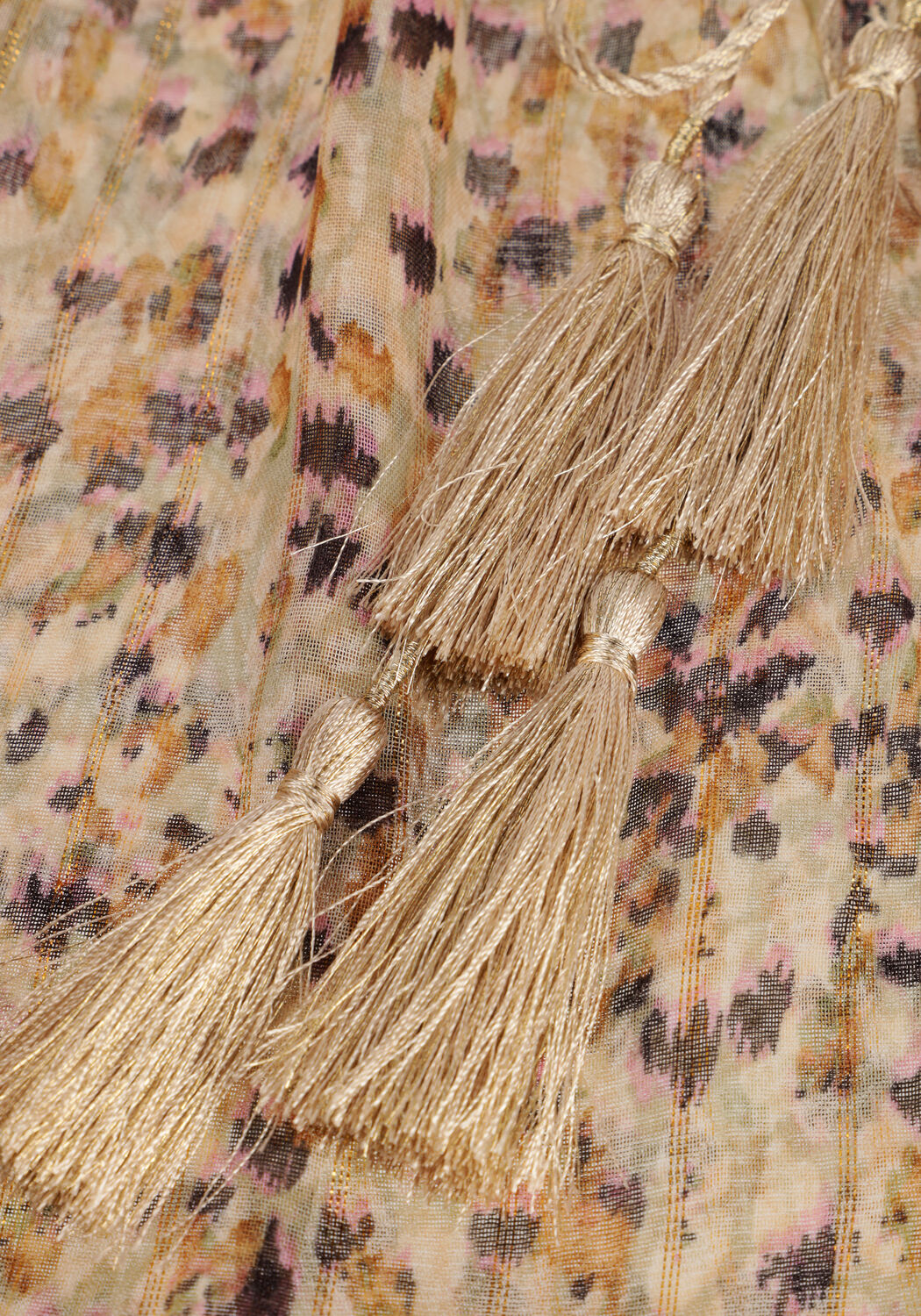 Nicht-gerade weiss SUMMUM Top TOP CONFETTI SPOT PRINT - large