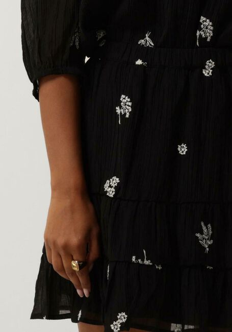 Schwarze OBJECT Minirock OBJALFRA HW SKIRT - large