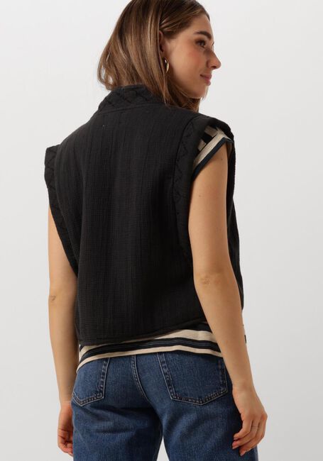 Schwarze BY-BAR Gilet ISLA EMBROIDERY JACKET - large