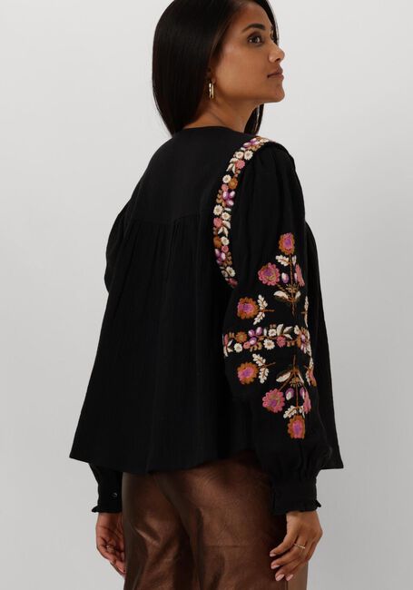 Schwarze LOUIZON Blusen IPISH - large