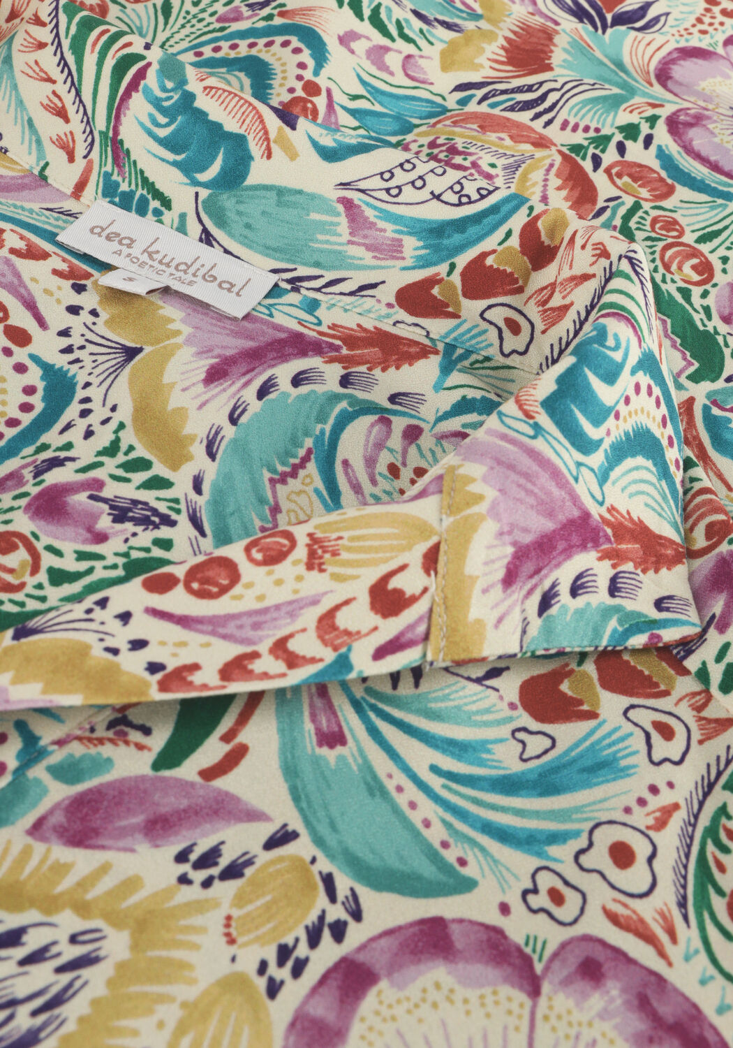 Mehrfarbige/Bunte DEA KUDIBAL Blusen KAMI EV - large