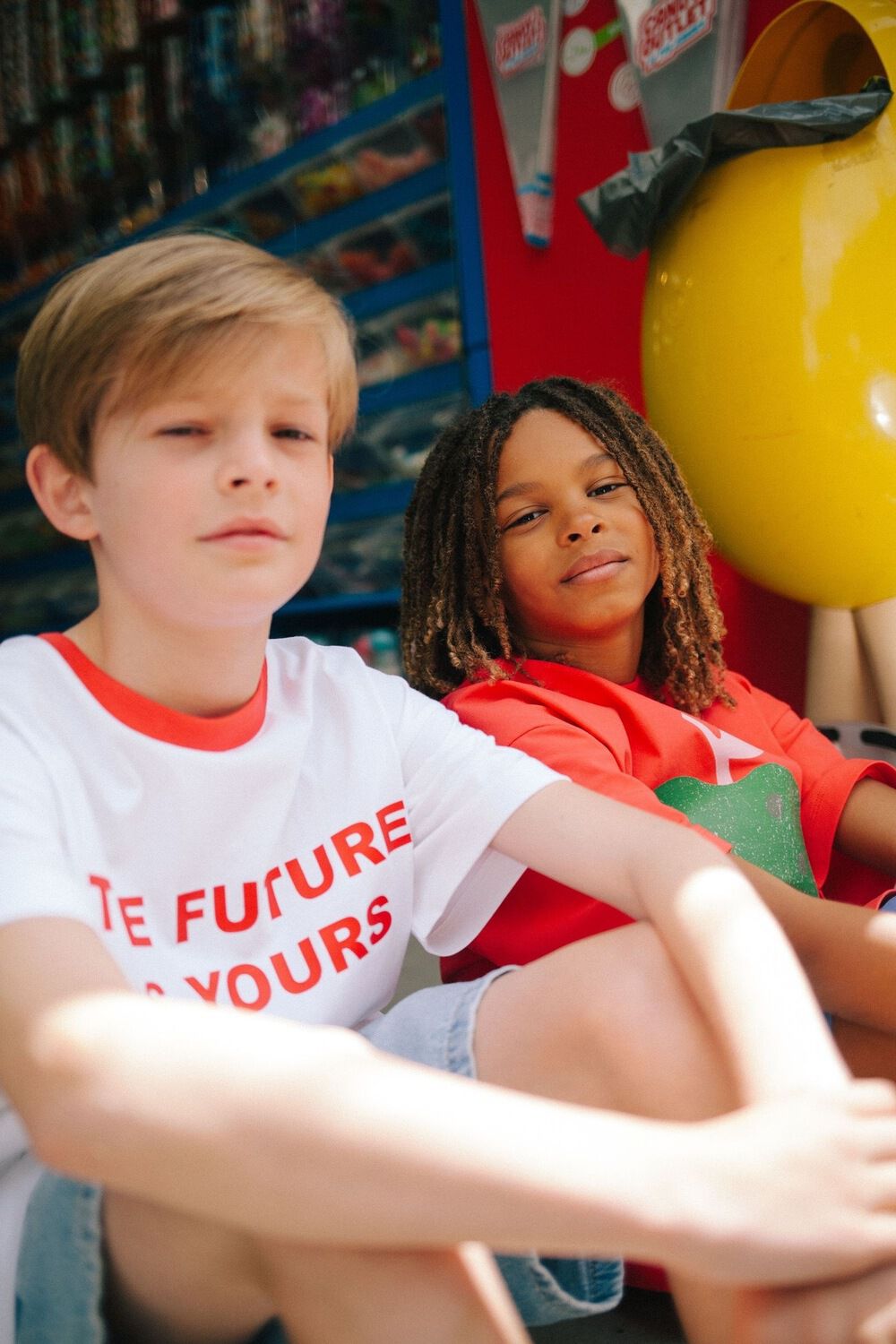 Wei&szlig;e CALL ME FRANKIE T-shirt FUTURE T-SHIRT - large