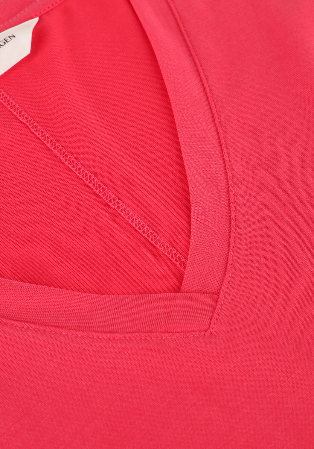 Koralle MSCH COPENHAGEN T-shirt MSCHFENYA MODAL V NECK TEE - large