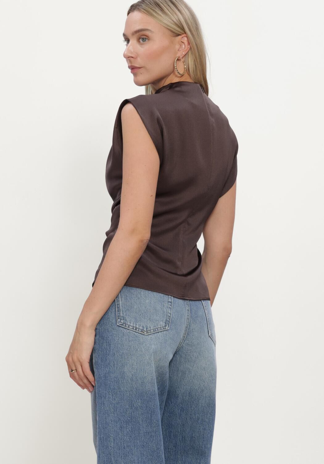Braune LINA LOCCHI Top LL-BARBARA - large