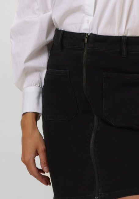 Schwarze OBJECT Minirock OBJYRGA DNM HW RE SKIRT - large