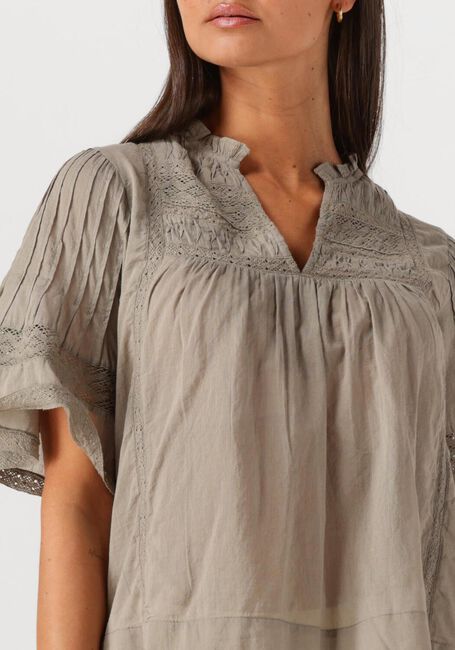 Grüne NEO NOIR Blusen SIAMA S VOILE BLOUSE - large