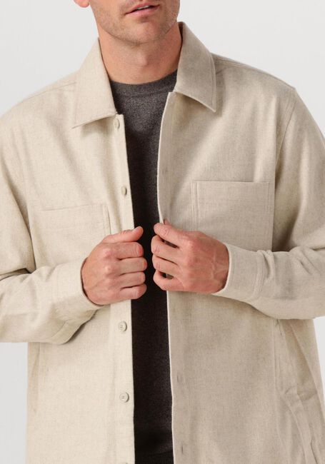 Ecru BOSS ORANGE Overshirt LOCKY_2_M - large