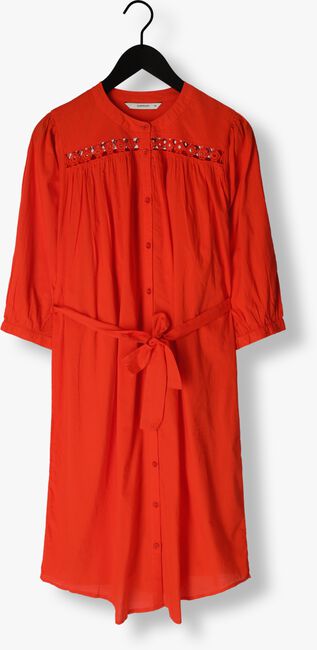 Orangene SUMMUM Midikleid DRESS COTTON VOILE - large
