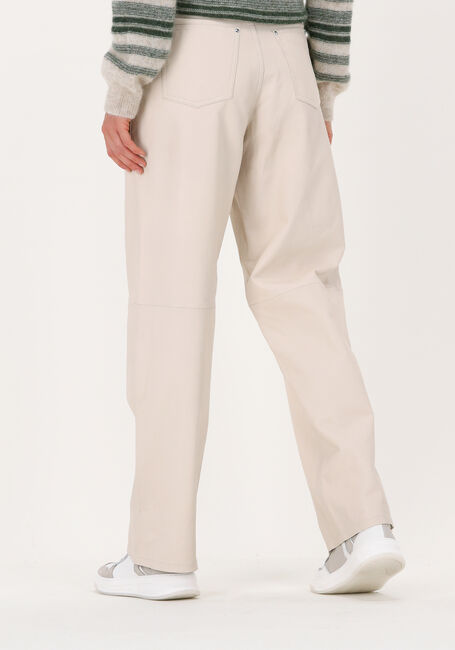 Weiße GOOSECRAFT Weite Hose CLEO PANT - large