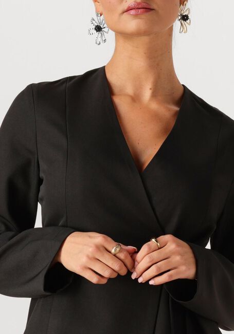 Schwarze NEO NOIR Minikleid SENDRA EYELET DRESS - large