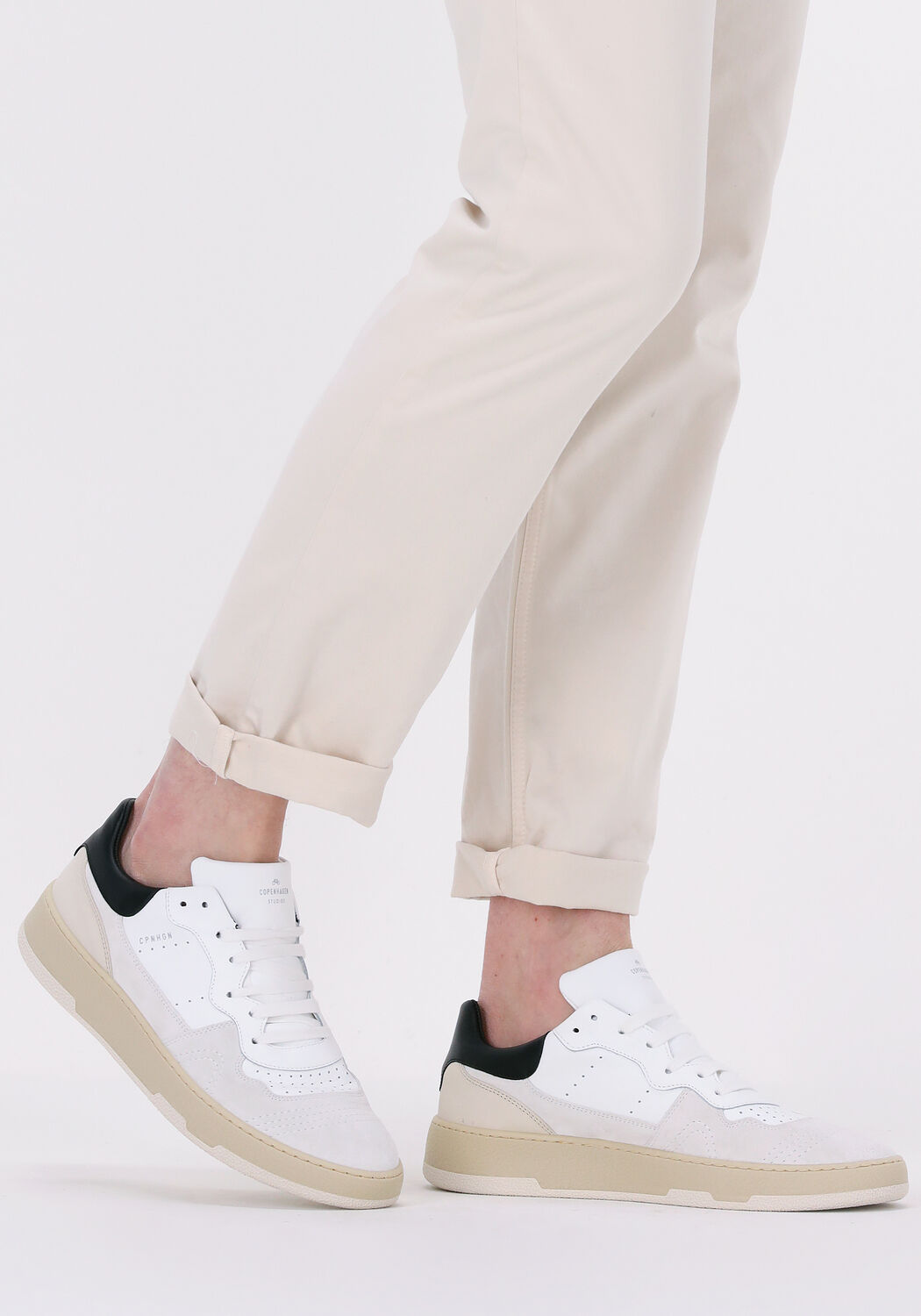 Wei&szlig;e COPENHAGEN STUDIOS Sneaker Low CPH461M - large