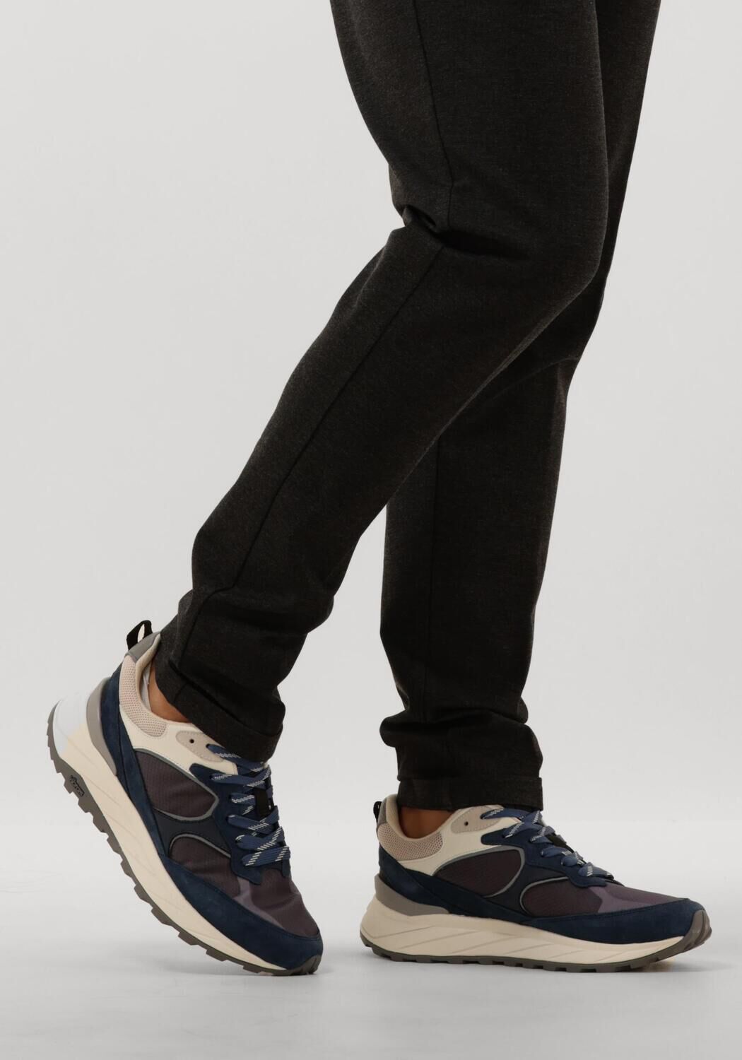Blaue WOOLRICH Sneaker Low RUNNING MAN