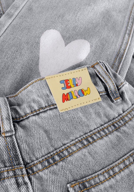 Blaue Jelly Mallow Mom jeans HEART DENIM PANTS - large
