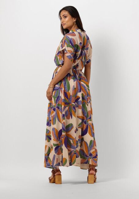 Mehrfarbige/Bunte LOUIZON Maxikleid WISCONSIN - large
