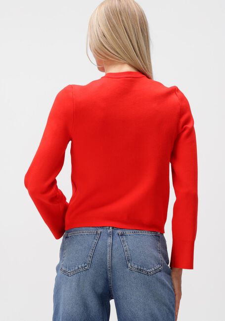 Rote Y.A.S. Strickjacke YASEENA LS KNIT CARDIGAN - large