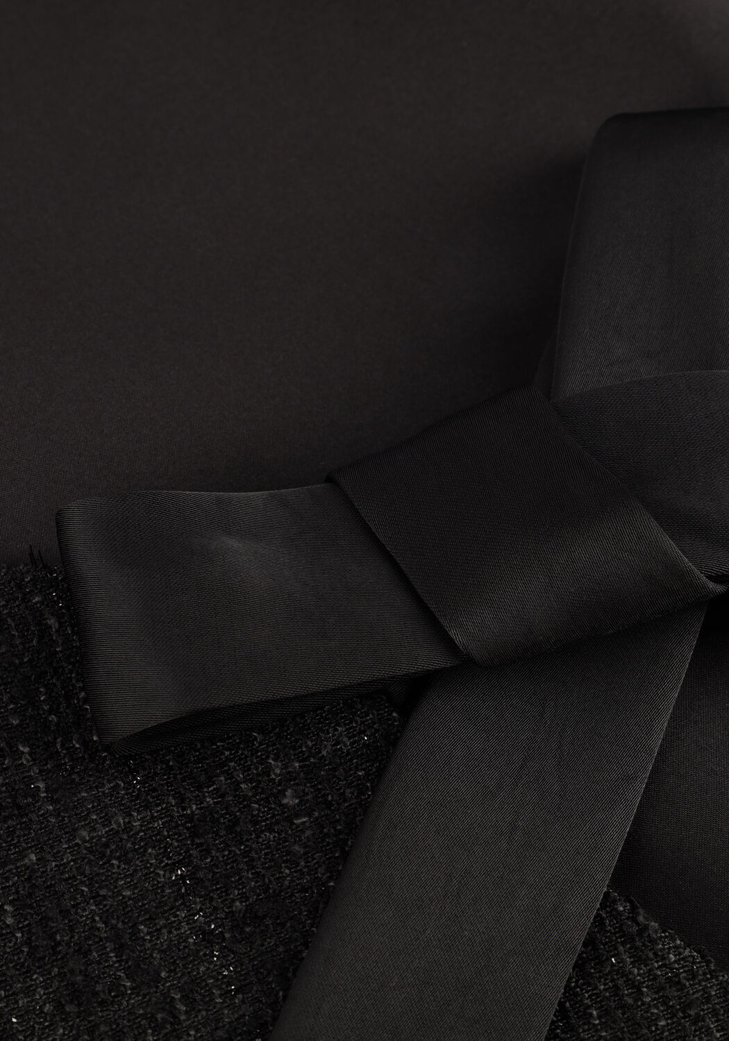 Schwarze NEO NOIR Top RAFLI BOUCLE TOP - large