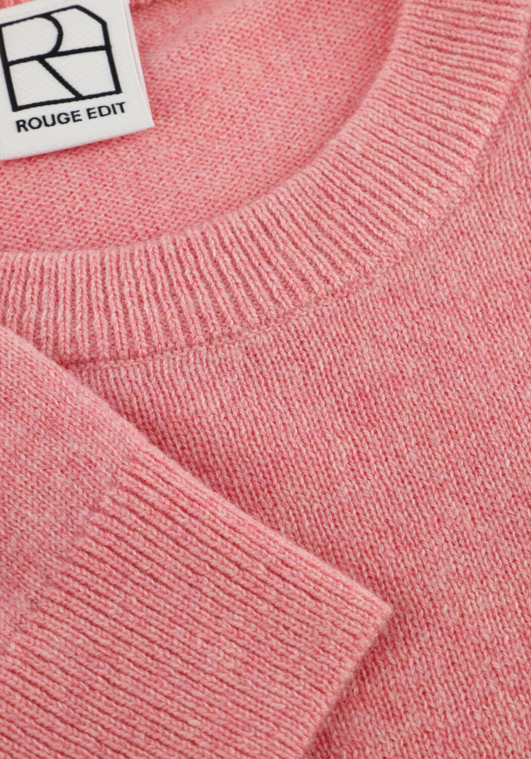 Rosane ROUGE EDIT Top ROUKATE SS O-NECK KNIT - large