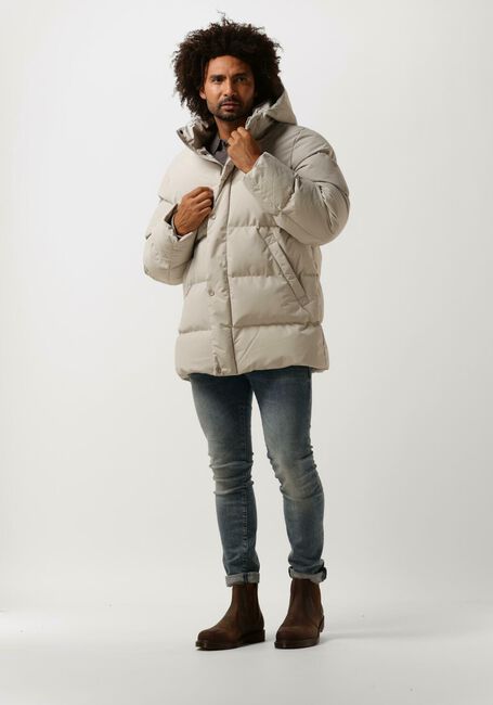 Taupe PROFUOMO Polo-Shirt POLO LONGSLEEVE - large