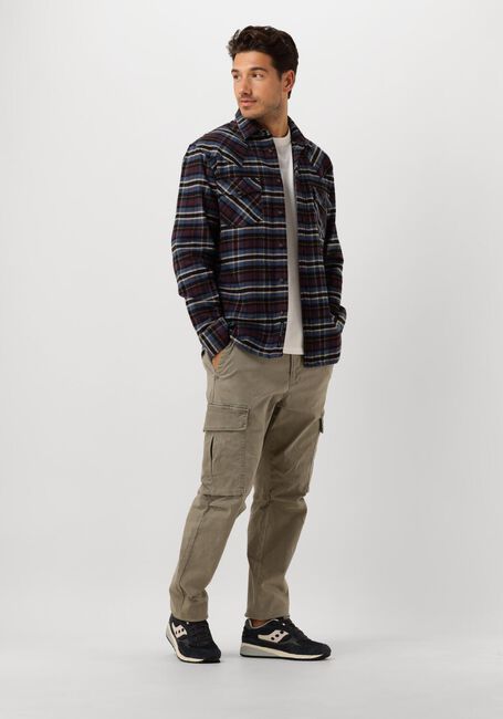 Grüne BUTCHER OF BLUE Cargohosen TRISTAN SLIM SATEEN CARGO - large