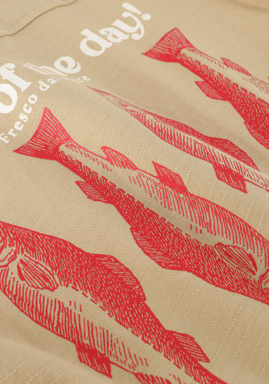 Beige DAILY7 Polo-Shirt T-SHIRT FANCY POLO - large