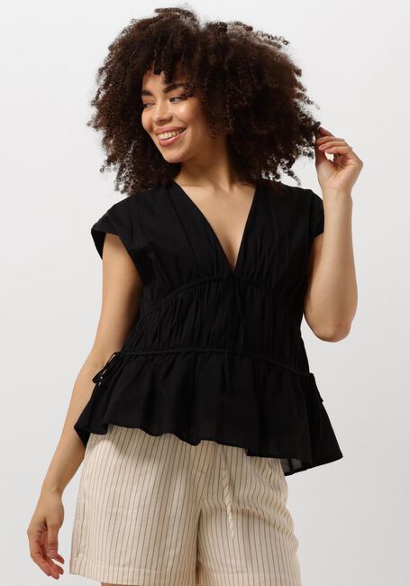Schwarze MODSTRÖM Top INDIAMD TOP - large