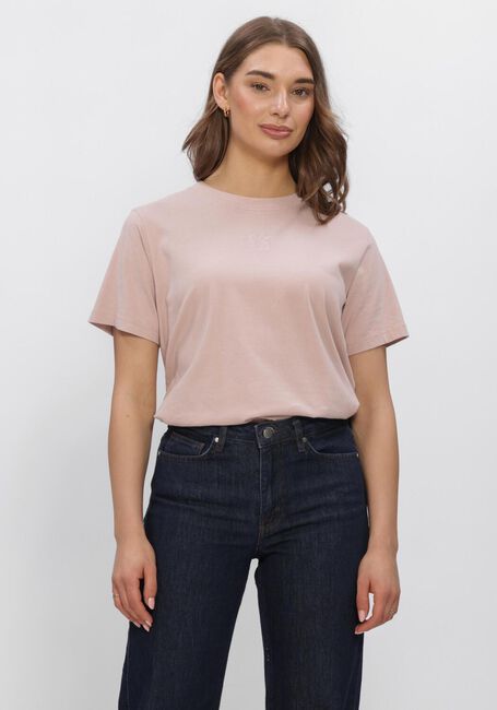 Hell-Pink MY ESSENTIAL WARDROBE T-shirt SEATTLEMW LOGO EMB. TEE - large