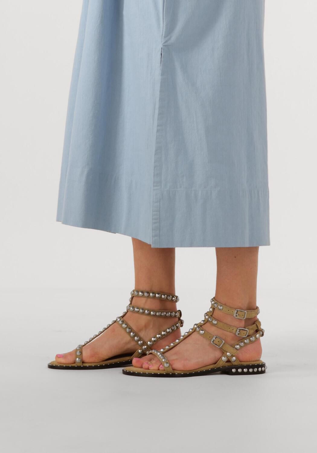 Beige ASH Flache Sandalen PLAY - large