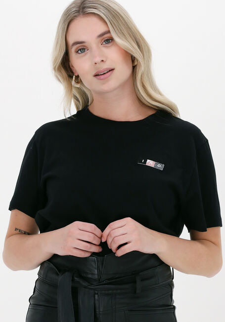 Schwarze IRO T-shirt AZITA - large