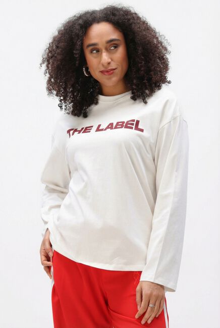 Wei&szlig;e ALIX THE LABEL Tops & T-shirts LADIES KNITTED THE LABEL LONGSLEEVE TOP - large