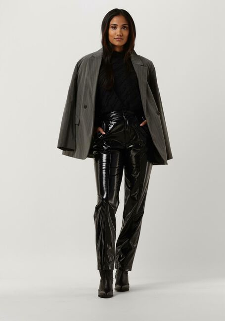 Schwarze MSCH COPENHAGEN Blusen MSCHKARELIA TOP - large