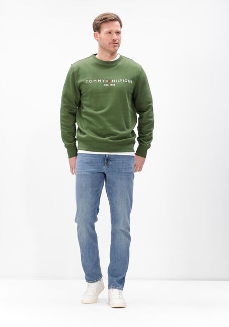 Olive TOMMY HILFIGER Sweatshirt TOMMY LOGO SWEATSHIRT - large