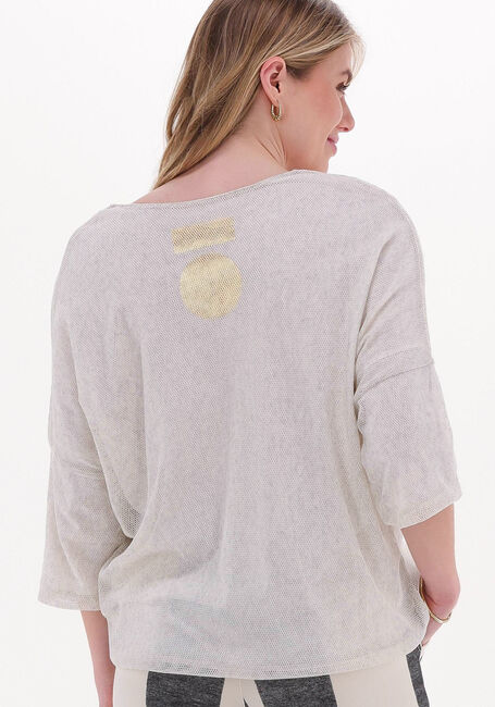 Creme 10DAYS Blusen DOUBLE JERSEY V-NECK TOP - large