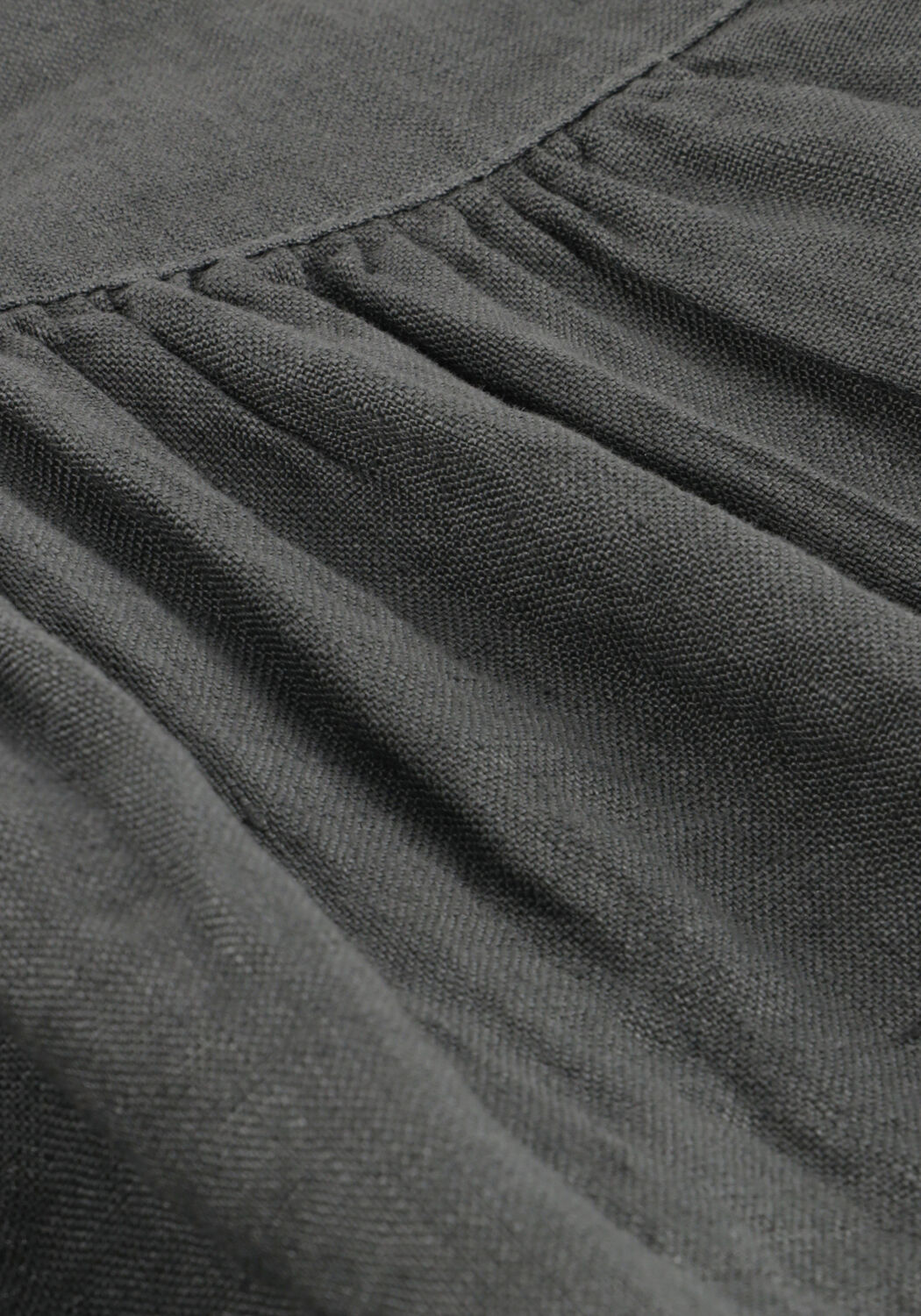 Graue BY-BAR Blusen AXEL LINNEN BLOUSE - large