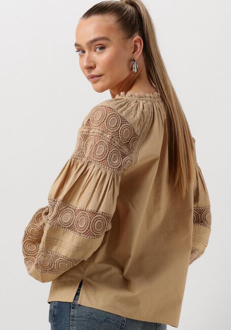 Braune IBANA Blusen TASMIA - large