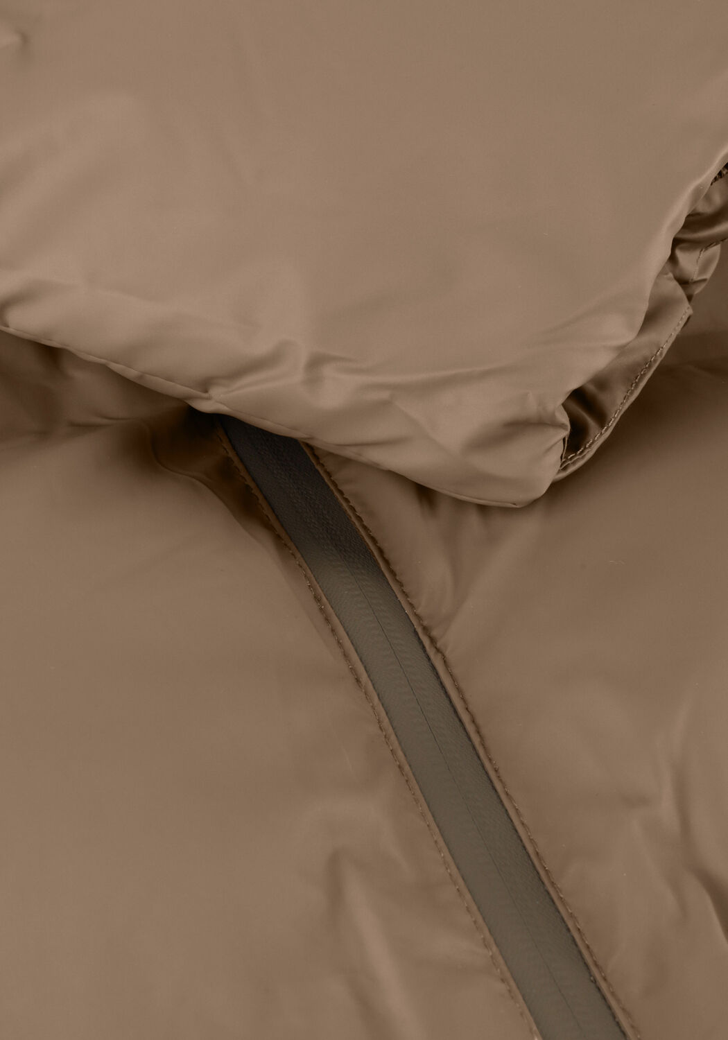 Taupe NEO NOIR Wattierte Jack VIVIANA C PUFFER JACKET - large