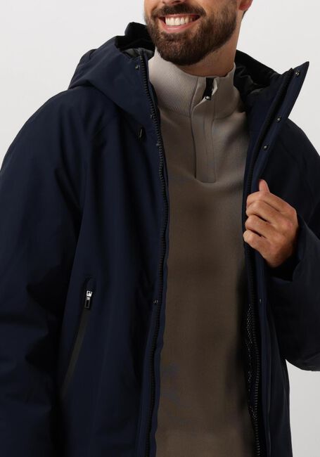 Dunkelblau KRAKATAU Parkas QM483 - large