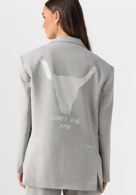 Hellgrau ALIX THE LABEL Blazer LADIES WOVEN FOIL STRIPE BLAZER - large