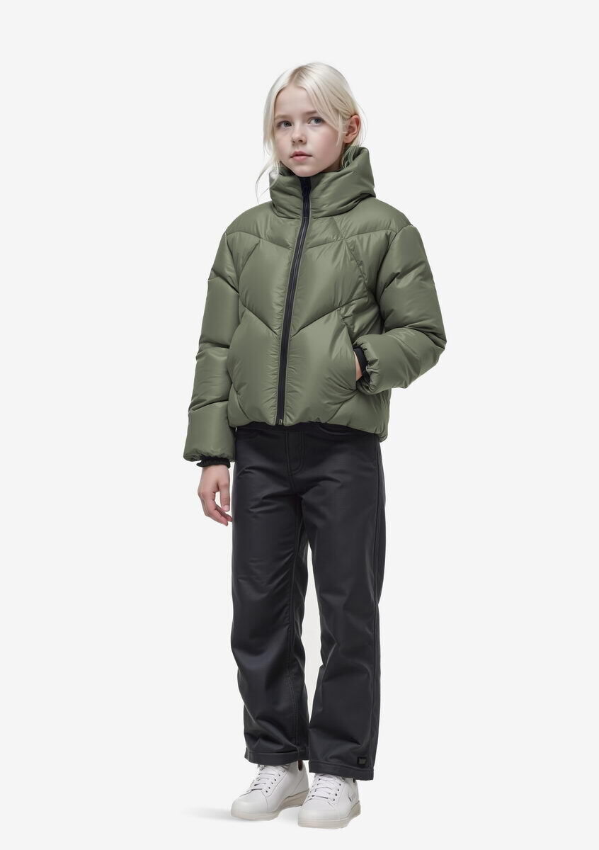 Gr&uuml;ne KRAKATAU Wattierte Jack QG524 - large