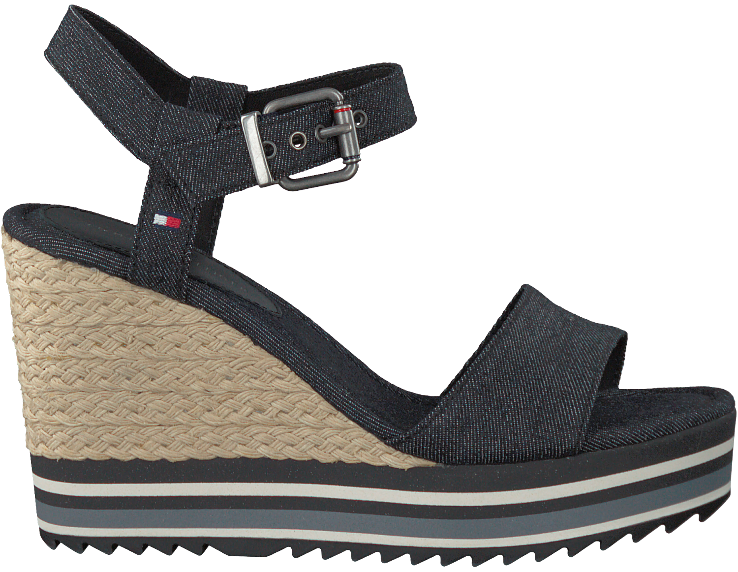 Hilfiger sandalen schwarz clearance